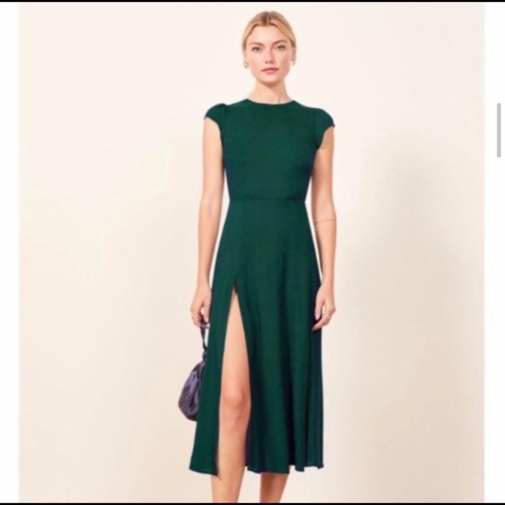 Reformation Gavin Midi Dress- brand new!